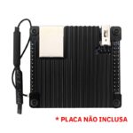 Case em Alumínio c/ dissipação de calor e refrigeração passiva p/ Orange Pi Zero 2