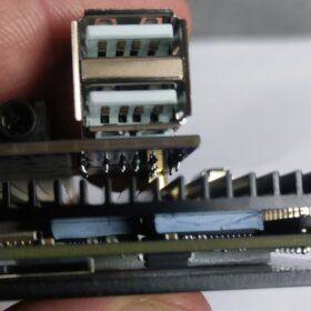 Case em Alumínio c/ dissipação de calor e refrigeração passiva p/ Orange Pi Zero 2 photo review