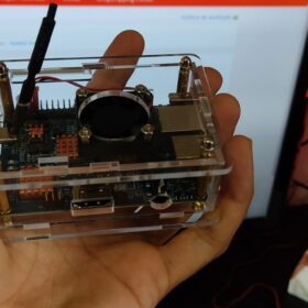 Kit com Case + Cooler + Dissipadores para Orange Pi 3 LTS photo review