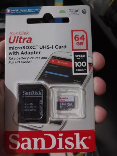Cartão de Memória MicroSD 64gb Classe 10 Sandisk photo review