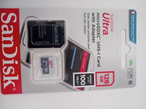 Cartão de Memória MicroSD 128gb Classe 10 Sandisk Original photo review