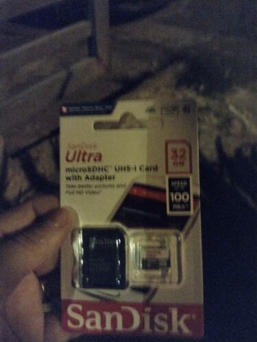 Cartão de Memória MicroSD 32gb Classe 10 Sandisk Original photo review