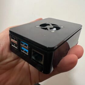 Case para Raspberry Pi 4 + Cooler Fan + Dissipadores photo review