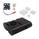 Case + Cooler Fan e Dissipadores para Raspberry Pi 5