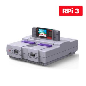 Case Retroflag Snespi com Cartucho para Raspberry Pi 3 B e B+