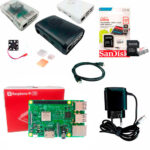 Kit Raspberry Pi 3 Model B c/ Case, Fonte 5V, Cooler e Dissipadores