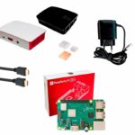 Kit Raspberry Pi 3 Model B+(Plus) c/ Case, Fonte 5V e Dissipadores