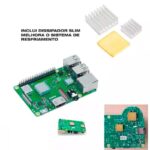 Kit Raspberry Pi 3 Model B+(Plus) c/ Case, Fonte 5V e Dissipadores