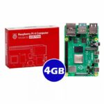 Kit Raspberry Pi 4 4GB c/ Case, Cooler, Fonte, Adpt Micro HDMI + 64GB
