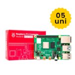 05x Raspberry Pi 4 Model B 4GB Anatel