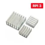 Kit Dissipadores de Calor para Raspberry Pi 3  Auto Adesivante