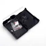 Case Preta Raspberry Pi3 B e B+ c/Suporte para Cooler