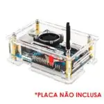 Kit com Case + Cooler + Dissipadores para Orange Pi 4 LTS