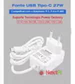 Kit Raspberry Pi 5 4GB c/ Case Oficial c/ Cooler Fan e Fonte 27W