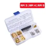 Kit Completo de Parafusos e Ferramentas M2.5 para Projetos Eletrônicos - 220 Peças