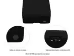 Case Oficial Raspberry para Pi4 Pi 4 ( Preta)