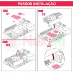 Refrigerador de Alumínio GeeekPi Armor Lite V5 para Raspberry Pi 5